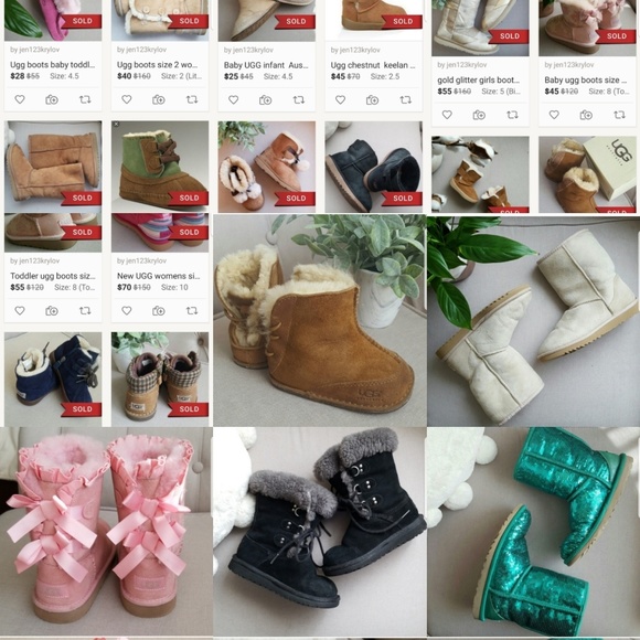 baby ugg sizes